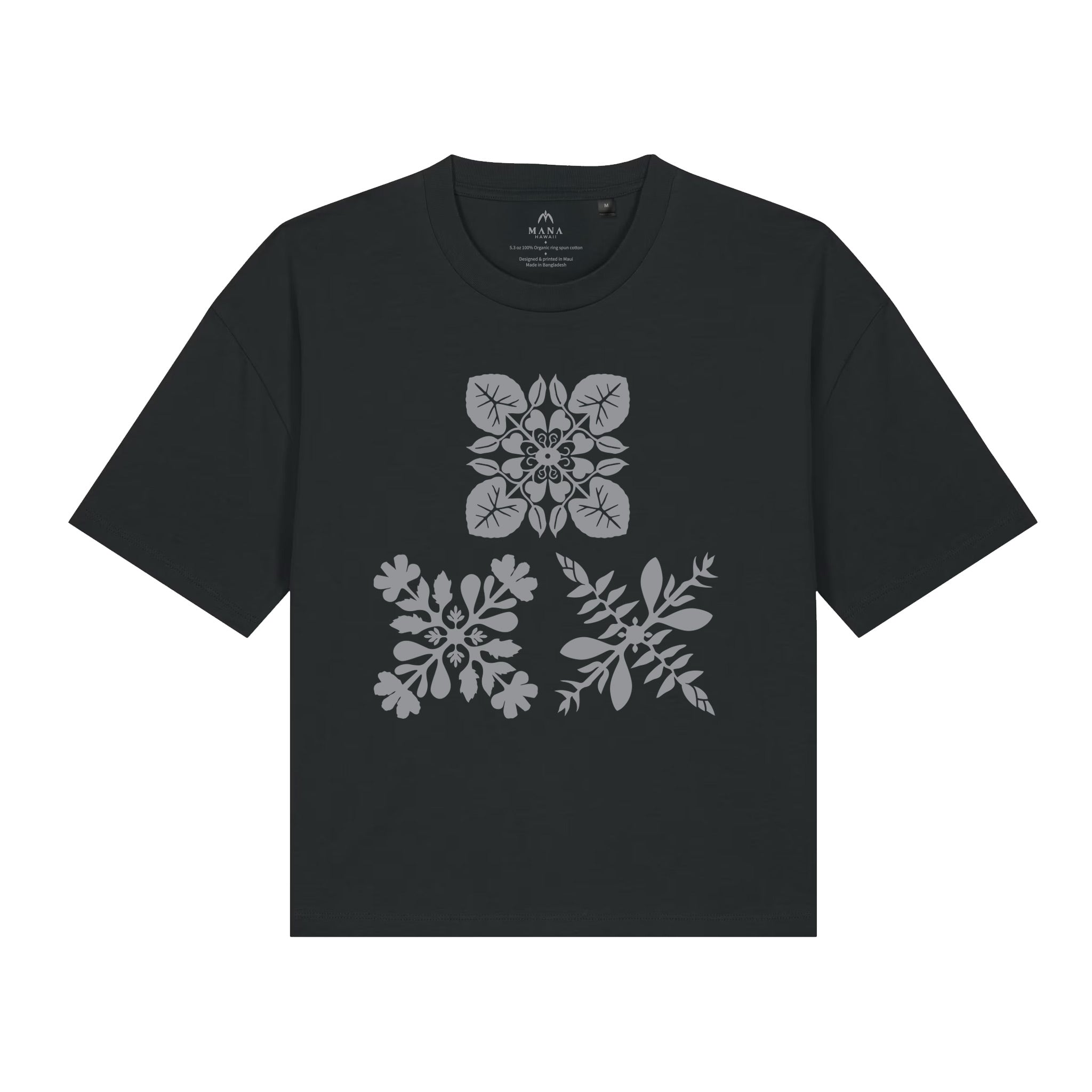 3Quilt Tri Crop Tee