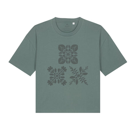 3Quilt Tri Crop Tee