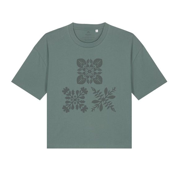 3Quilt Tri Crop Tee