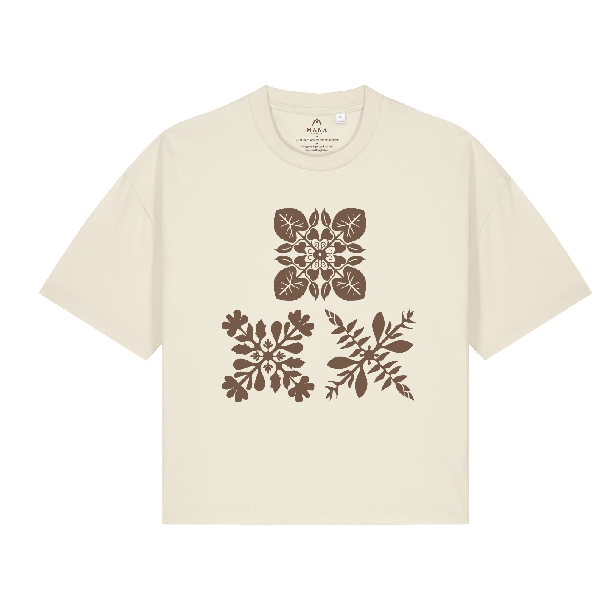 3Quilt Tri Crop Tee