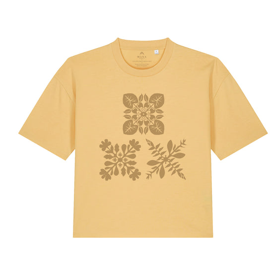 3Quilt Tri Crop Tee