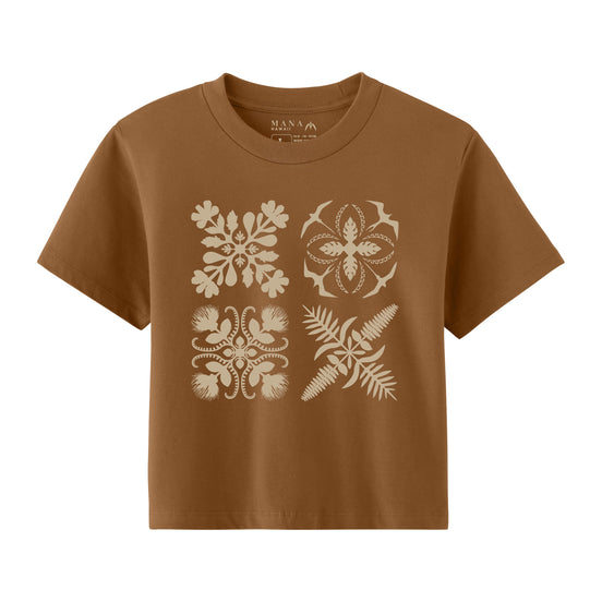 4Quilt Block Crop Tee