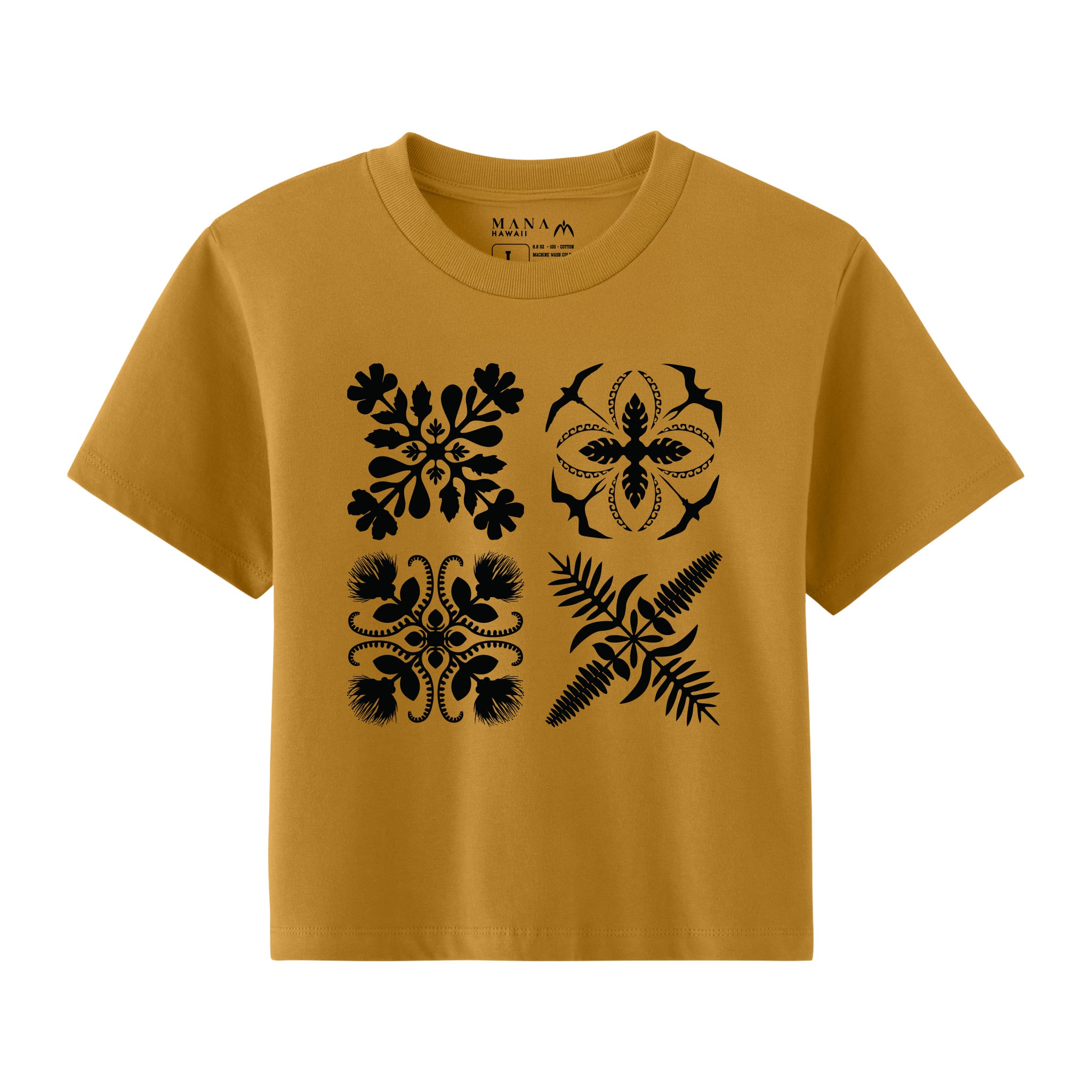 4Quilt Block Crop Tee