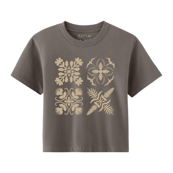 4Quilt Block Crop Tee