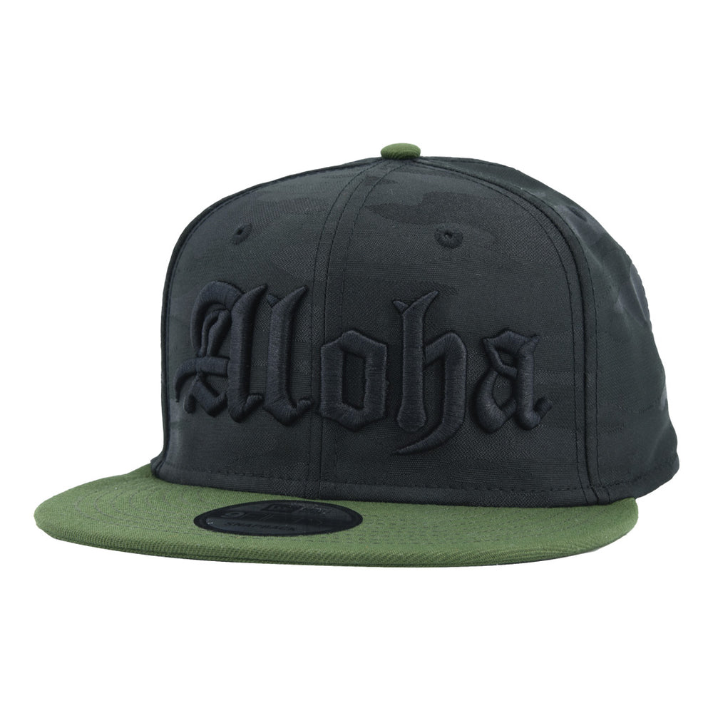 New Era ® Aloha Blackletter Poly Snapback
