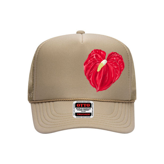 Anthurium Trucker Hat