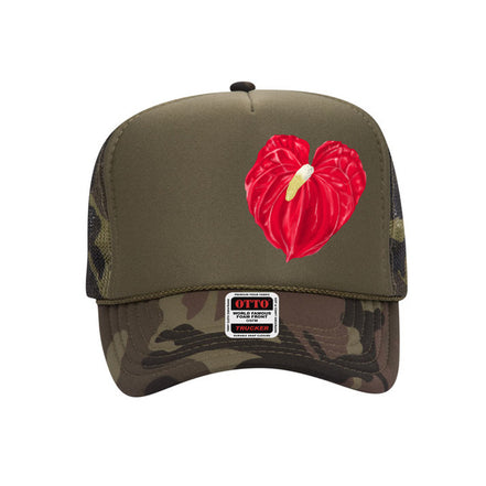 Anthurium Trucker Hat
