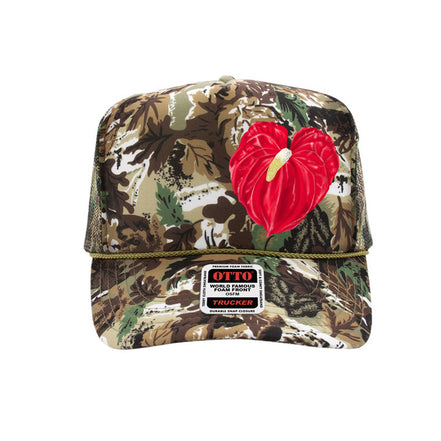 Anthurium Trucker Hat