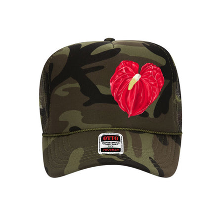 Anthurium Trucker Hat