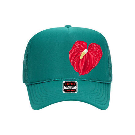 Anthurium Trucker Hat