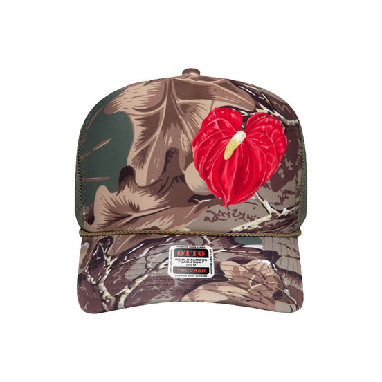Anthurium Trucker Hat