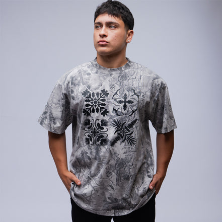 Lāʻau Quilt Block Tee