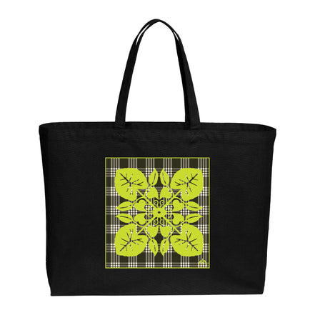 Kalo Quilt Palaka Tote (Canvas)