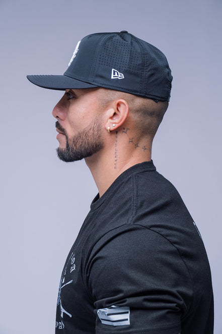 New Era® 9SEVENTY® NKB Logo Perforated Snapback Cap
