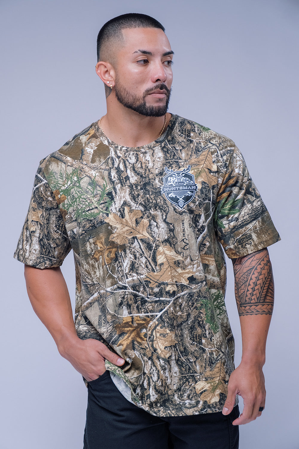 Boar Huntsman Realtree Tee