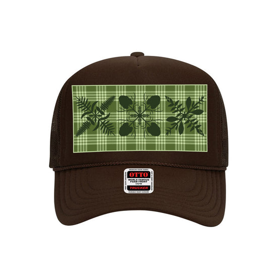 Green Palaka Trucker Hat