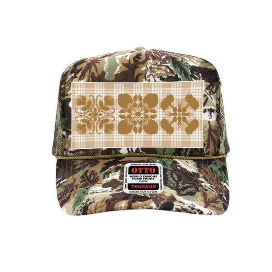 Tan Palaka Trucker Hat