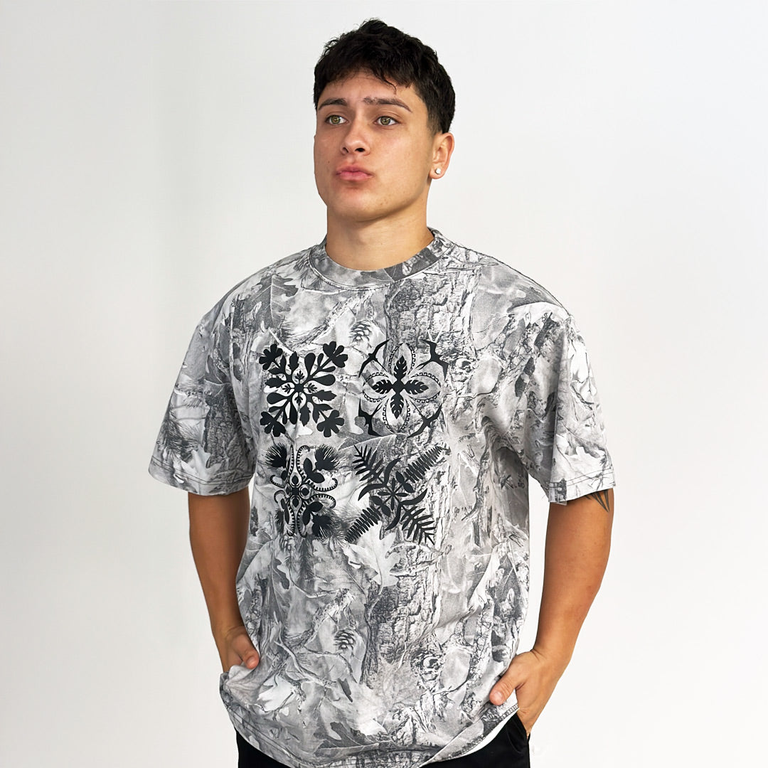 Lāʻau Quilt Block Tee