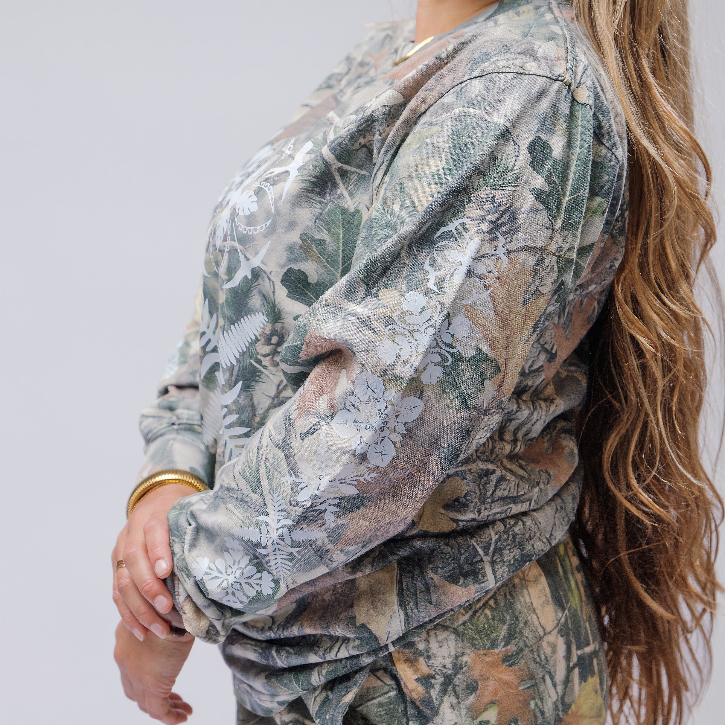 Lāʻau Quilt Block L/S Tee