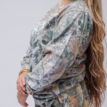 Lāʻau Quilt Block L/S Tee