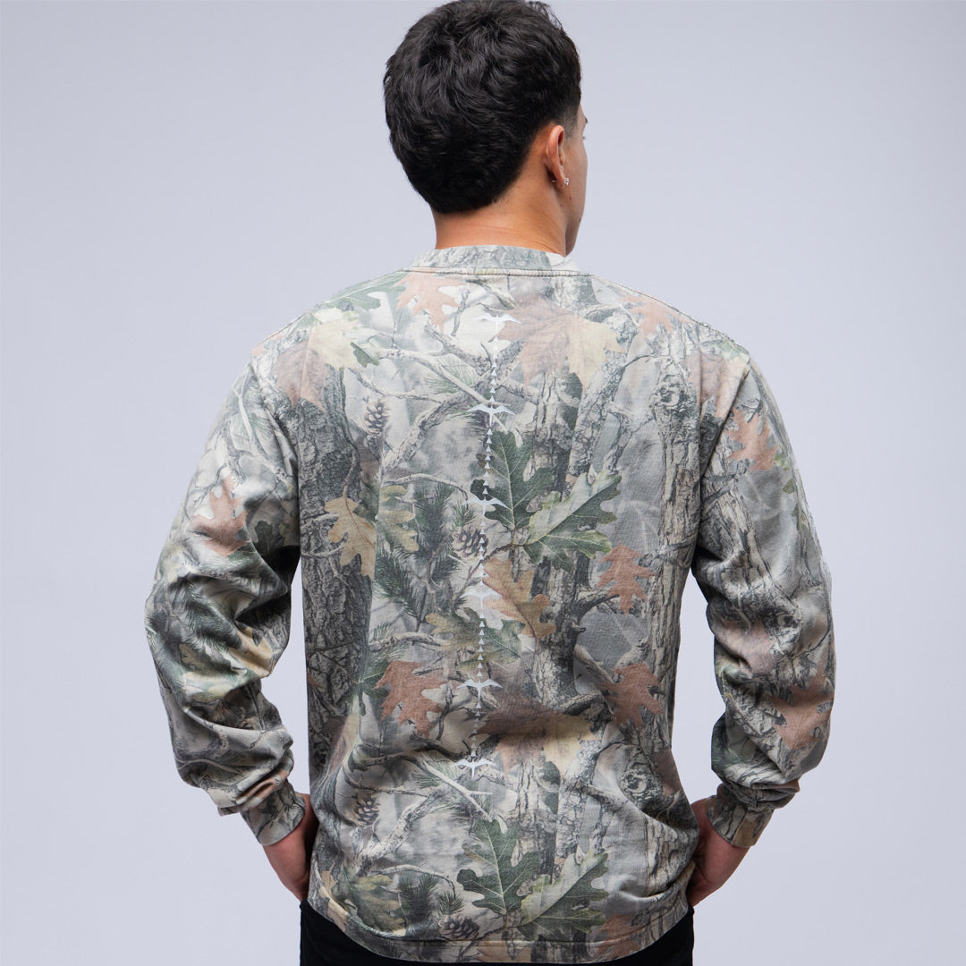 Lāʻau Quilt Block L/S Tee