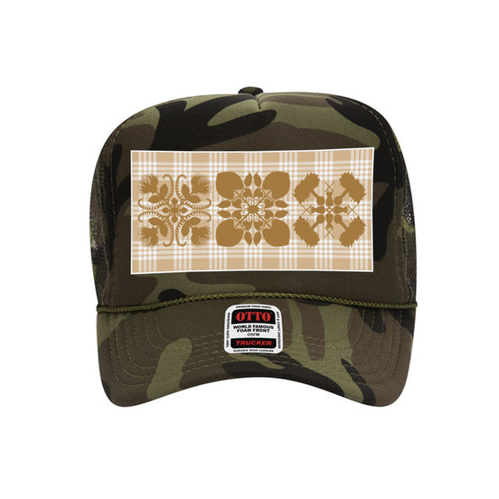 Tan Palaka Trucker Hat
