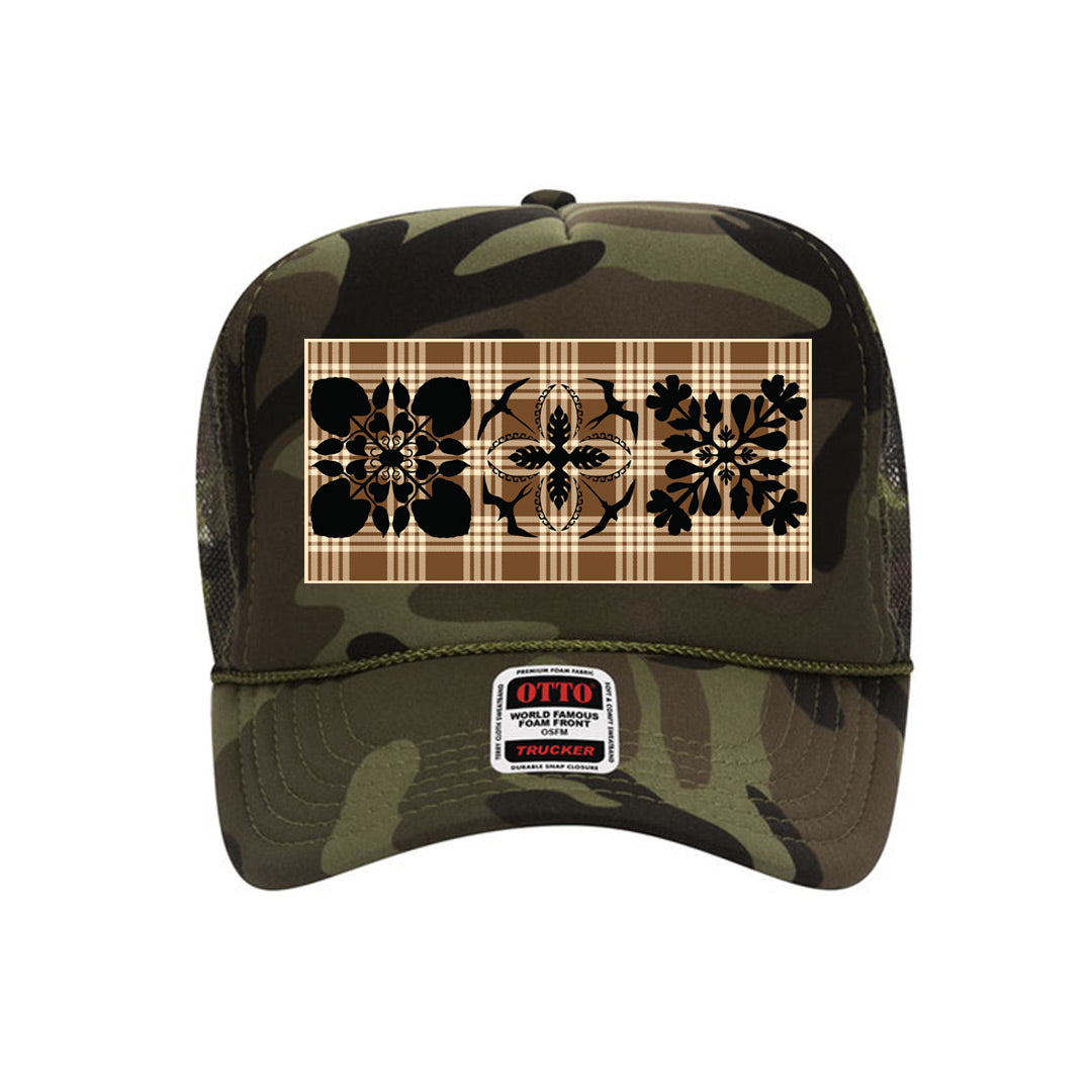 3Quilt Palaka Trucker Hat