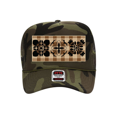 3Quilt Palaka Trucker Hat