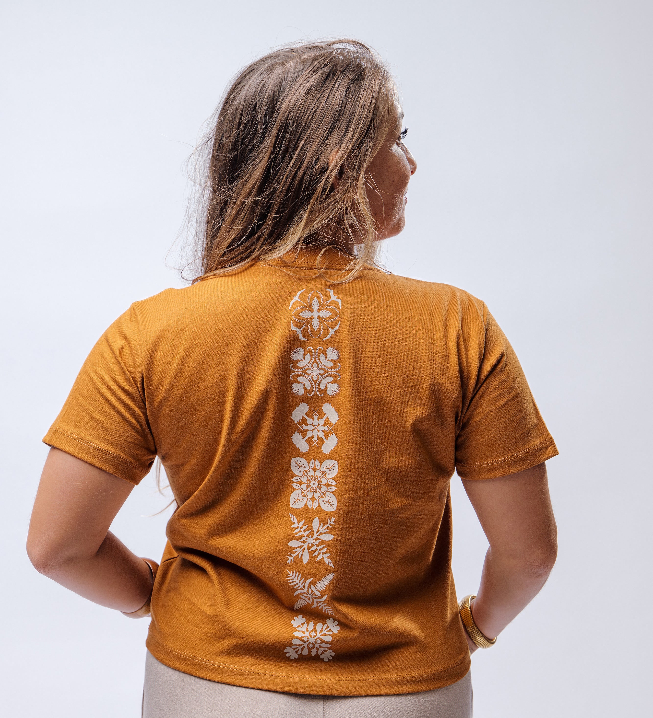 4Quilt Block Crop Tee