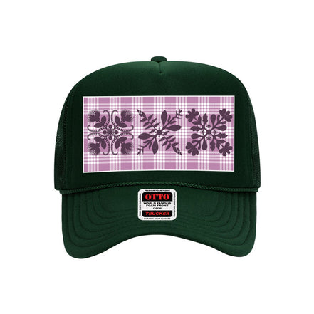 Pink Palaka Trucker Hat