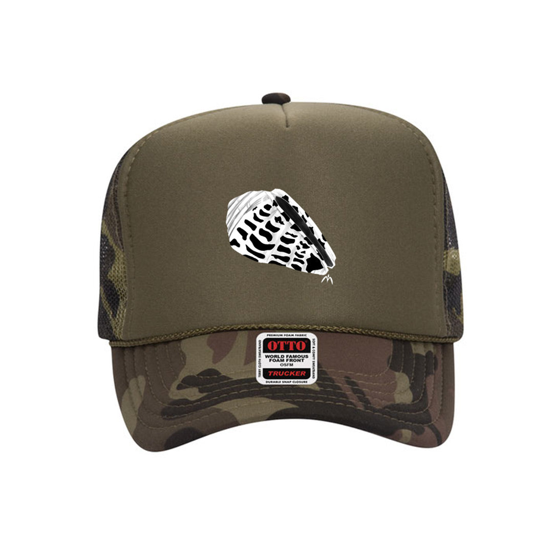 Hebrew Shell Islands Trucker Hat