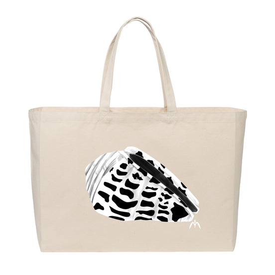 Hebrew Shell Islands Tote (Canvas)