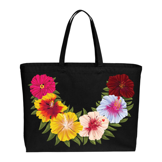 Hibiscus Tote (Canvas)