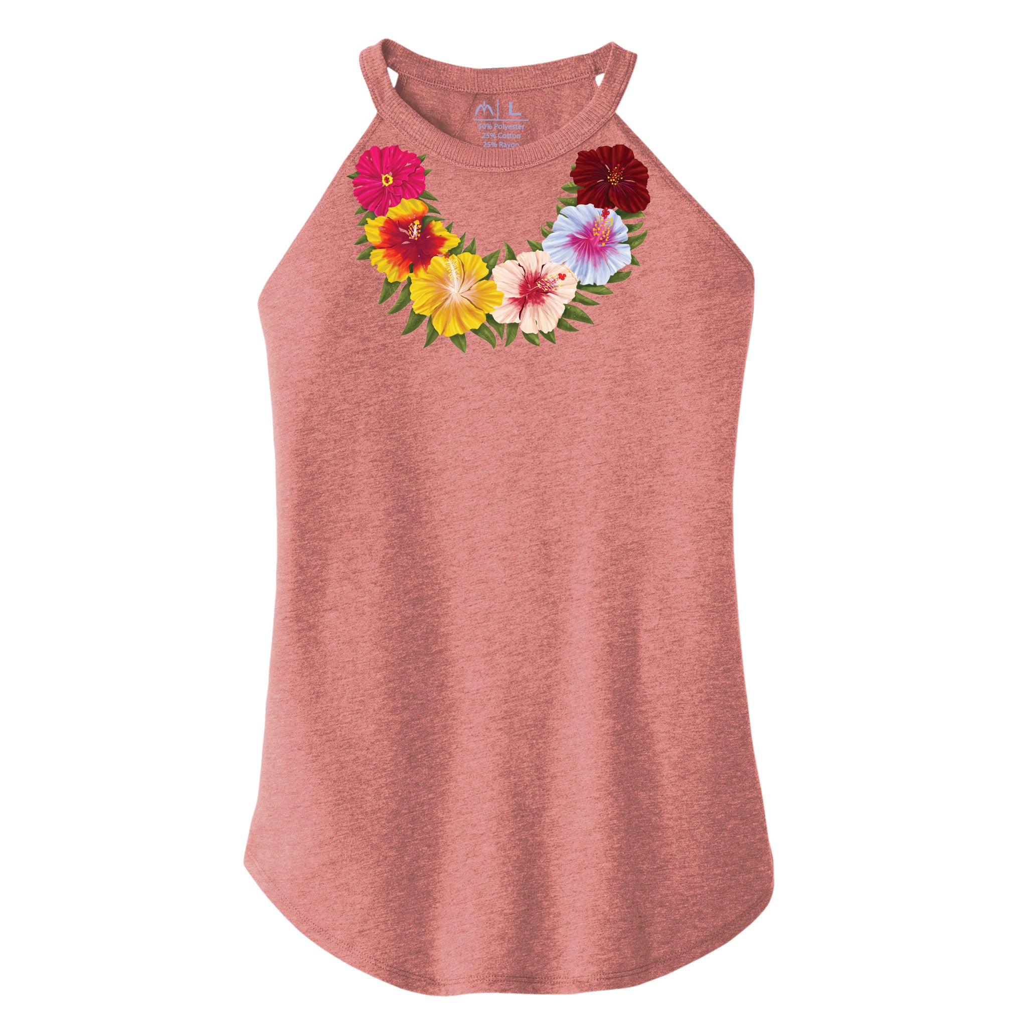 Hibiscus Lei Rocker Tank