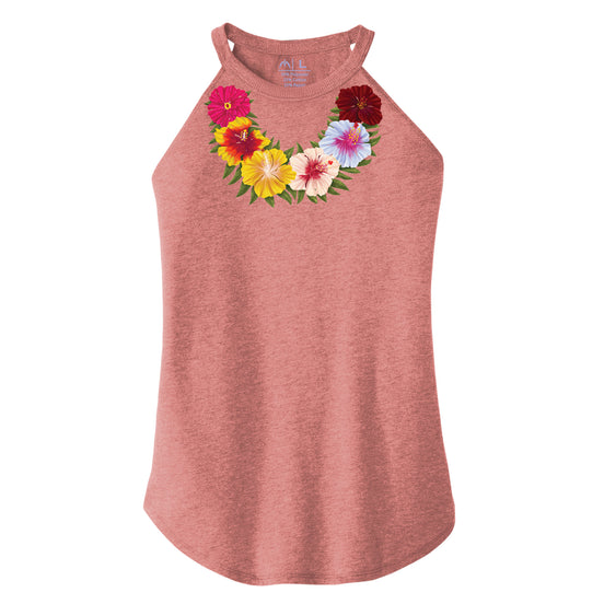 Hibiscus Lei Rocker Tank