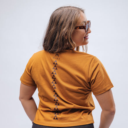 Iwa Quilt Palaka Crop Tee