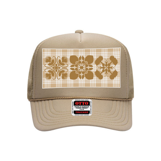 Tan Palaka Trucker Hat