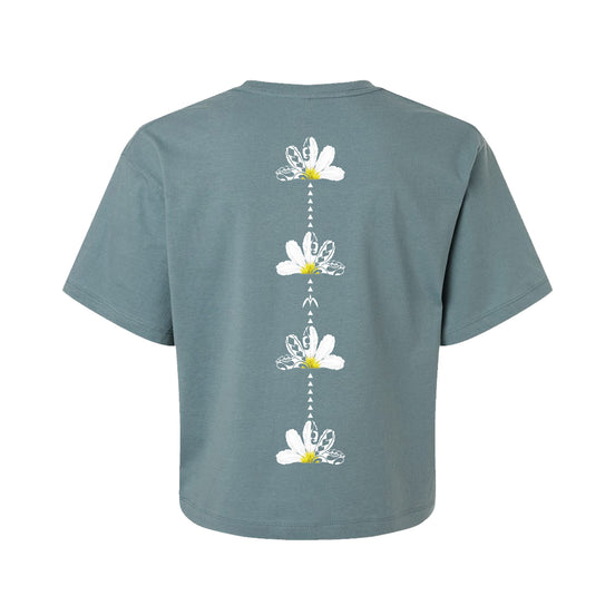 Naupaka Iwi Kuamo'o Crop Tee