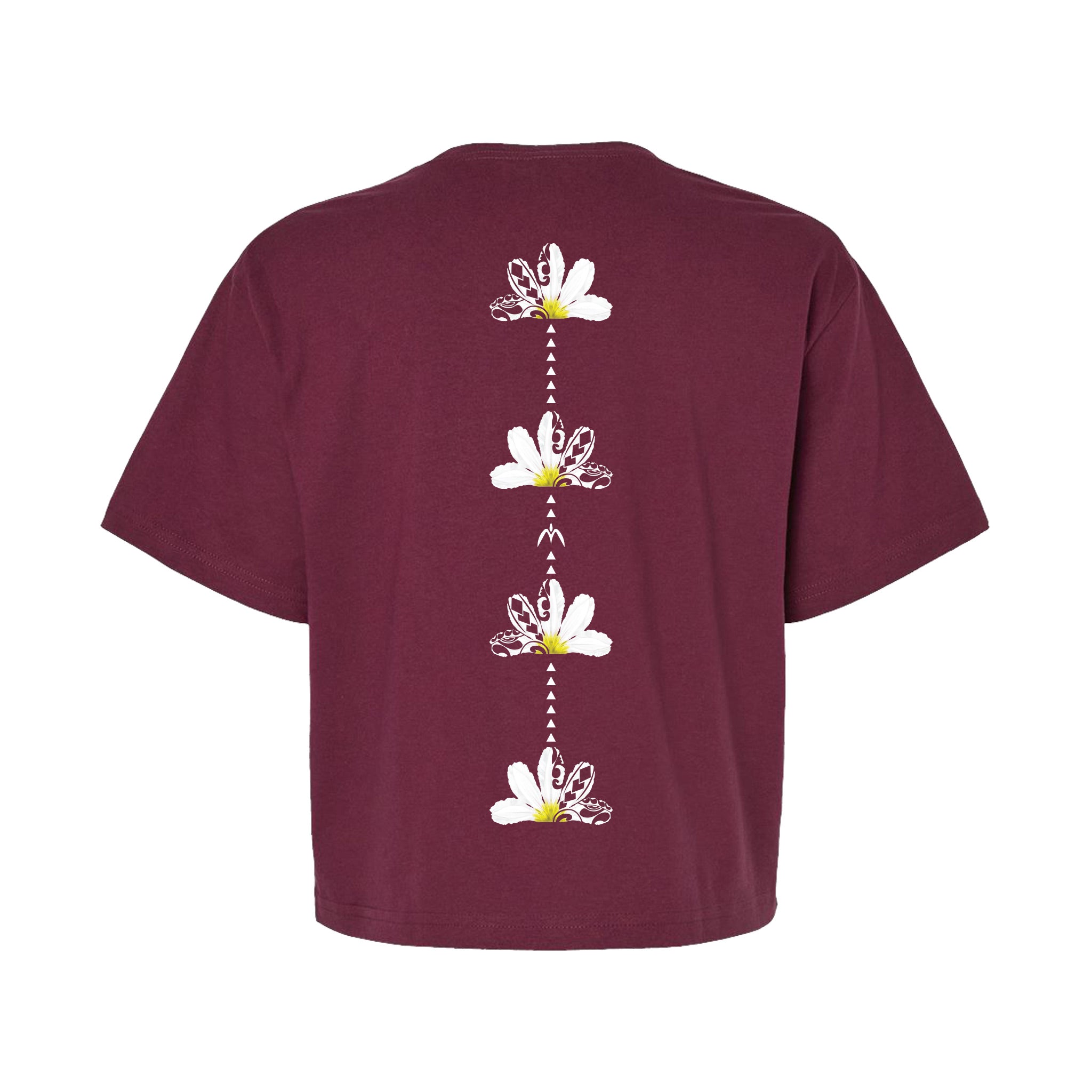 Naupaka Iwi Kuamo'o Crop Tee