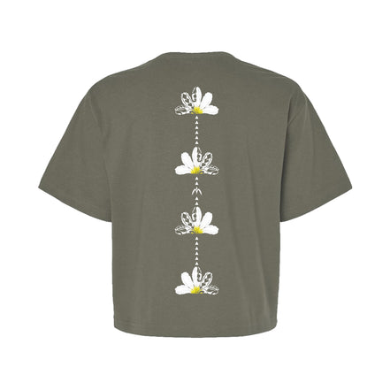 Naupaka Iwi Kuamo'o Crop Tee