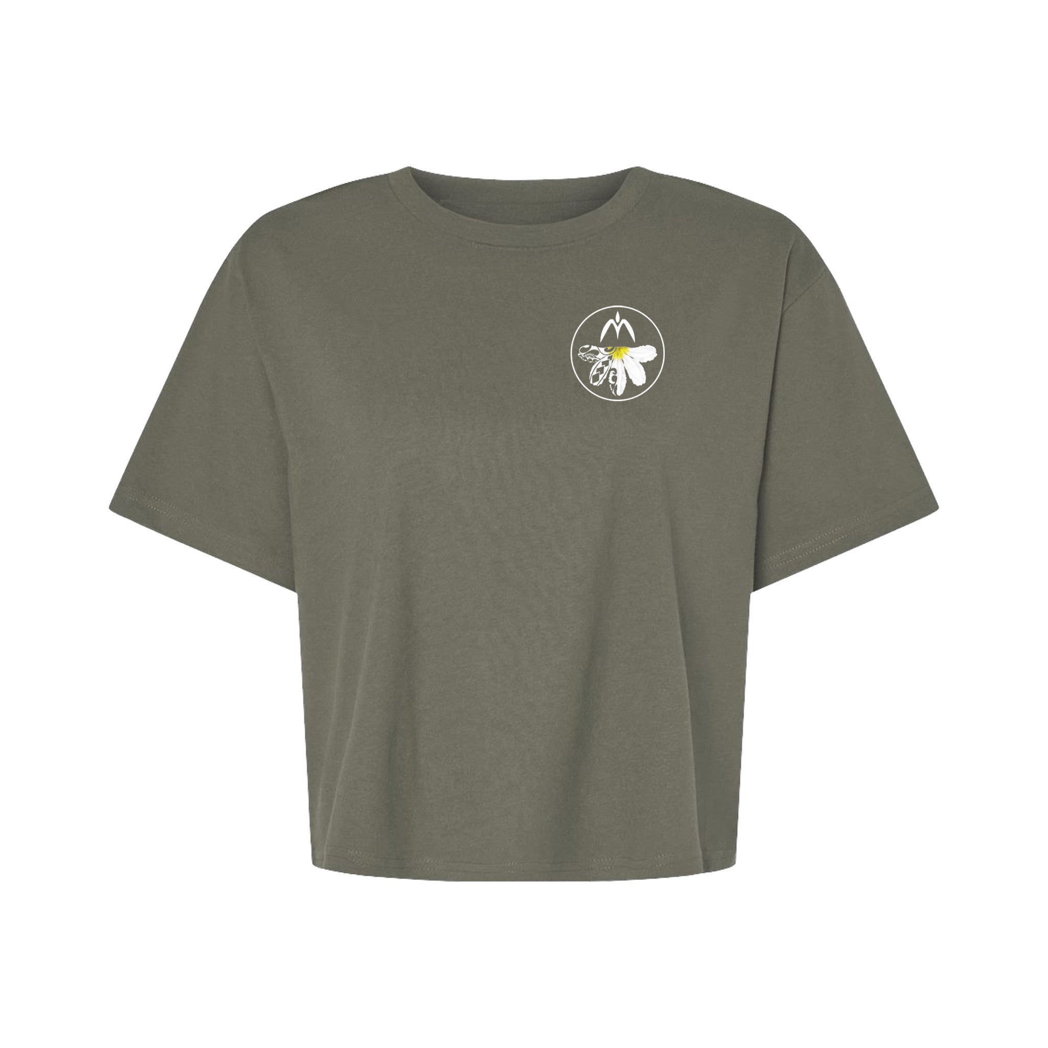 Naupaka Iwi Kuamo'o Crop Tee