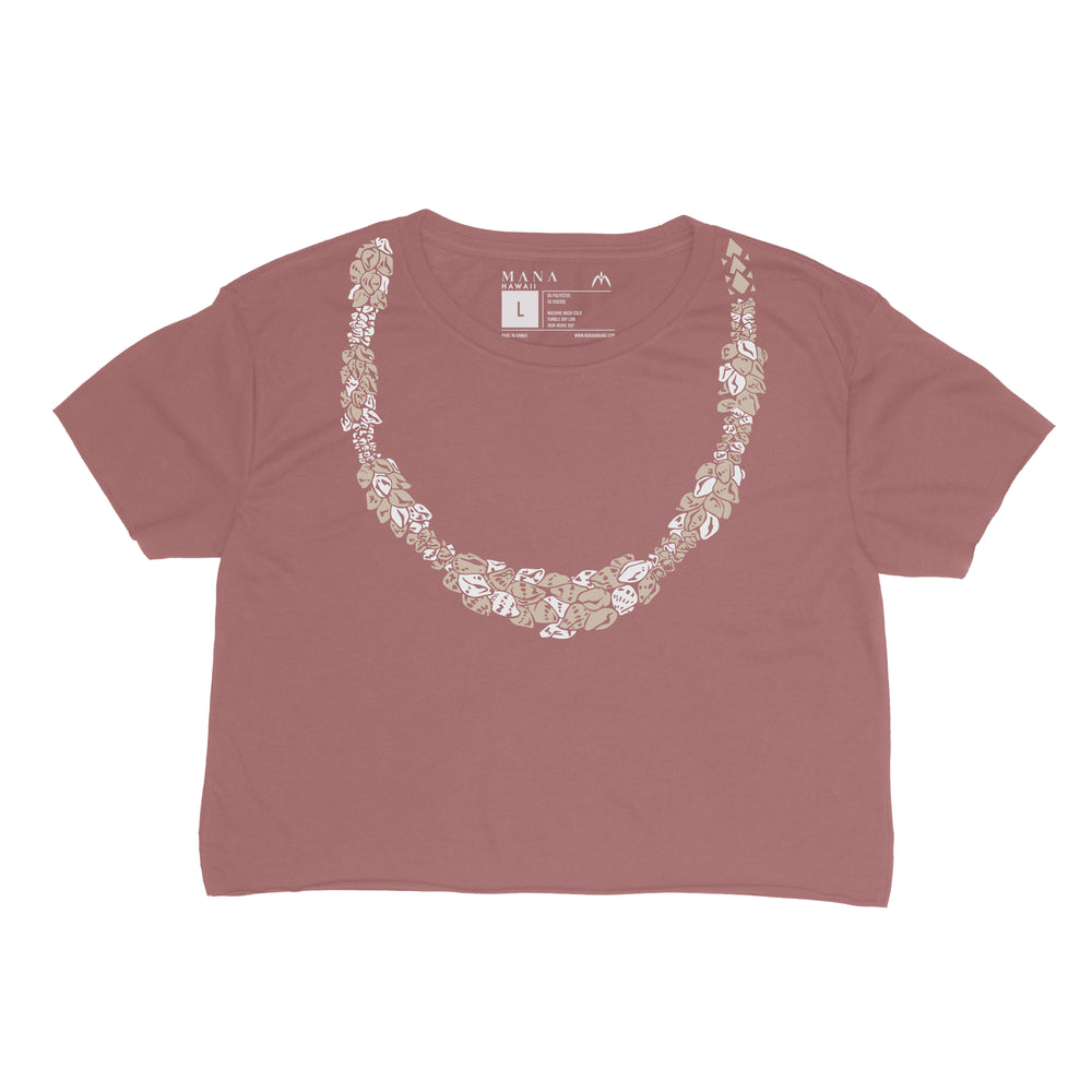 Ni'ihau Lei Crop Tee