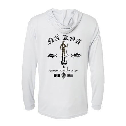 O'i'a Performance Hooded Long Sleeve T-Shirt