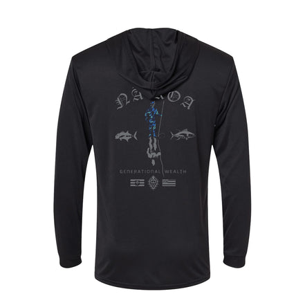O'i'a Performance Hooded Long Sleeve T-Shirt
