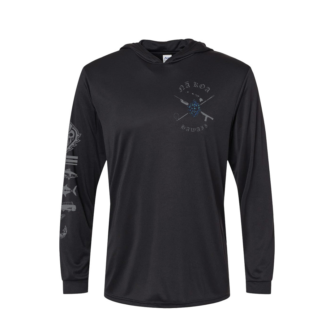 O'i'a Performance Hooded Long Sleeve T-Shirt