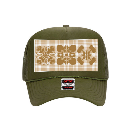 Tan Palaka Trucker Hat