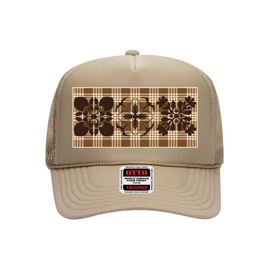 3Quilt Palaka Trucker Hat