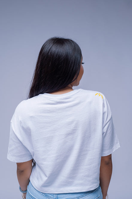 Pua Lei Crop Tee