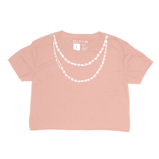 Pikake Lei Crop Tee 24