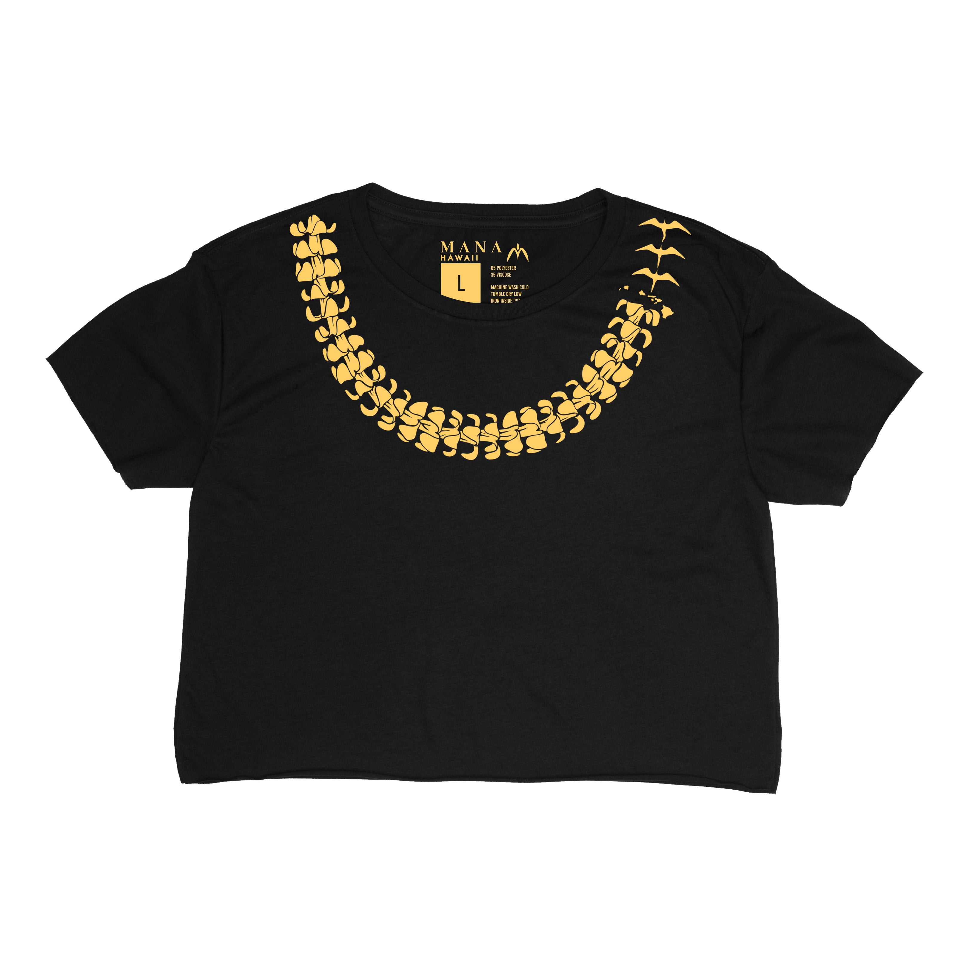 Puakenikeni Lei Crop Tee 24